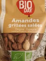 Quantité de sucre dans Amandes grillées salées