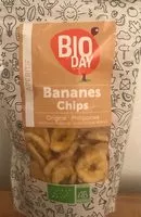 Quantité de sucre dans Bananes chips