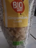 Quantité de sucre dans Gingembre Confit Bio