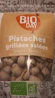 Quantité de sucre dans Pistaches grillées salées