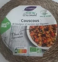入っている砂糖の量 Couscous de boulgour et sarrasin aux légumes