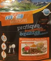 Jumlah gula yang masuk Pâtes au boeuf sauce curry