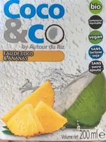 Sucre et nutriments contenus dans Coco co