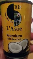 Zuckermenge drin Lait de coco premium