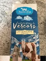 糖質や栄養素が Vercors lait