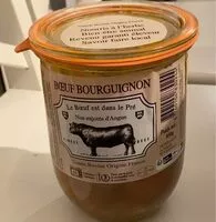 Sokerin määrä sisällä Boeuf bourguignon
