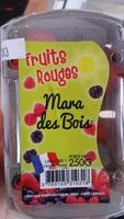 Sucre et nutriments contenus dans Fruits rouges p