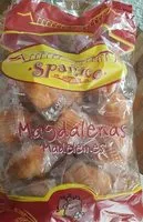 入っている砂糖の量 Magdalenas