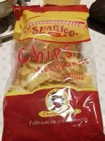 入っている砂糖の量 Chips snacks