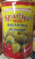 入っている砂糖の量 Olives à la Farce de Poivron