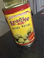 入っている砂糖の量 Olive vertes