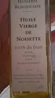 Cantidad de azúcar en Huile Vierge De Noisette