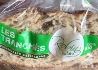 Sucre et nutriments contenus dans Robin