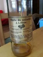Cantidad de azúcar en Huile de noisette