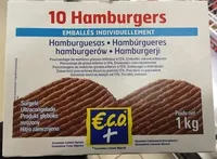 Zuckermenge drin 10 hamburgers