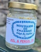 Cantidad de azúcar en Moutarde de Charroux - Ail et persil 5%