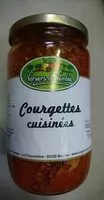 Quantité de sucre dans Courgettes cuisinées