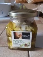 Количество сахара в mezzi cuori di carciofi artichaut