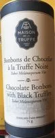 İçindeki şeker miktarı Bonbons de Chocolat à la truffe noire