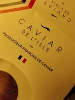 Sucre et nutriments contenus dans Caviar de l isle