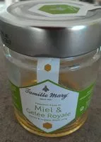 Jumlah gula yang masuk Préparation à base de miel et gelée royale