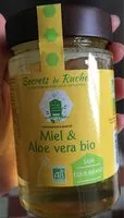 Sucre et nutriments contenus dans Secrets de ruche