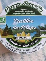 Sucre et nutriments contenus dans Vosges essentia