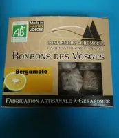 Sucre et nutriments contenus dans Confiserie geromoise