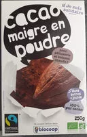 Cacao pur en poudre