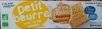 含糖量 Biscuit petit beurre blé cplt (15) 140g