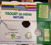Suhkru kogus sees Yaourts au lait entier de chèvre x4