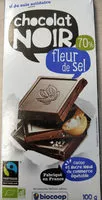 Sokerin määrä sisällä Chocolat noir fleur de sel 70%