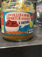 Jumlah gula yang masuk Tartinable lentille corail tomate