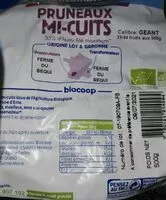 含糖量 Pruneau mi-cuit géant