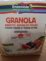 Jumlah gula yang masuk Granola