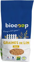 Sokerin määrä sisällä Graine de lin doré France