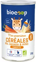 含糖量 Céréale infantile carotte