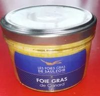 Sucre et nutriments contenus dans Les foies gras de saulzoir