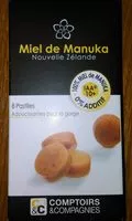 Sokerin määrä sisällä Pastilles de Miel de Manuka