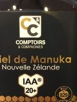 Sokerin määrä sisällä Miel de manuka