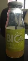 Sucre et nutriments contenus dans Jus bio