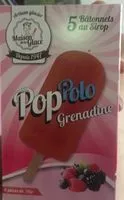 入っている砂糖の量 Glace Au Sirop Citron