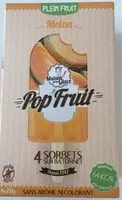 入っている砂糖の量 Pop Fruit Melon
