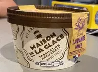 入っている砂糖の量 Glace Lavande Miel