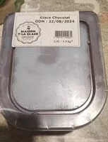 入っている砂糖の量 Glace au chocolat