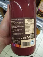 Sokerin määrä sisällä NECTAR DE PÊCHE DE VIGNE DES MONTS DU LYONNAIS