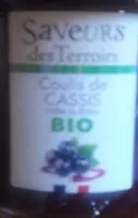 Amount of sugar in Coulis de cassis bio