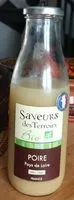 Sokerin määrä sisällä Nectar de poire