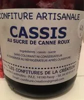 İçindeki şeker miktarı Confiture de cassis