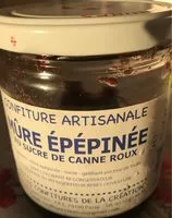 Sucre et nutriments contenus dans Les confiture de la creation